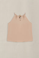 TAUPE COVE HALTER TOP