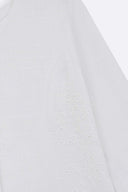 OFF WHITE ARTISAN LINEN-COTTON TUNIC