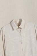 APRICOT JACQUARD BUTTONDOWN