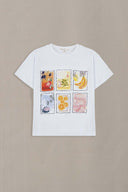 OFF WHITE SUMMER STAMP TEE