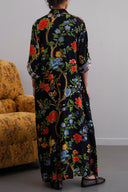 BLACK BLOOM MAXI DRESS