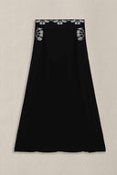 BLACK BLACK DAHLIA SKIRT