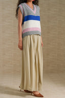 TAUPE ARCHITECT PLEATED PANTS