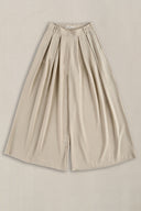 TAUPE ARCHITECT PLEATED PANTS