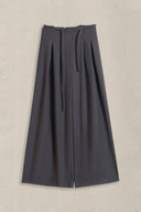 GREY WIDE VACATION PANTS