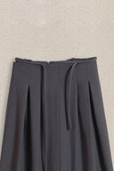 GREY WIDE VACATION PANTS