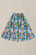MULTI POPPY FIELD SKIRT