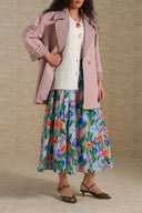 MULTI POPPY FIELD SKIRT