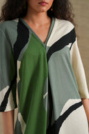 GREEN TRAVEL IVY DRESS