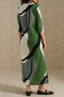 GREEN TRAVEL IVY DRESS