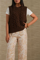 CHOCLATE BROWN OLD SOUL SWEATER