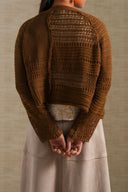 BROWN LAZY DAY CARDIGAN