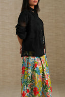 BLACK WILDCRAFT NET TOP