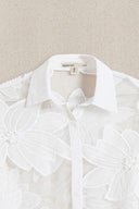 OFF WHITE WILDCRAFT NET TOP
