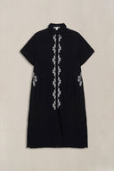 BLACK BLACK DAHLIA OVERSHIRT