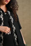 BLACK BLACK DAHLIA OVERSHIRT