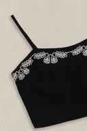 BLACK BLACK DAHLIA TOP