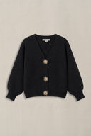 BLACK SUNSTONE CARDIGAN