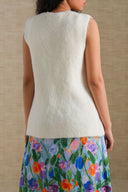 WHITE HEART CLUB CARDIGAN