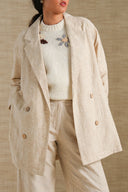 BEIGE MEADOWLINE BLAZER
