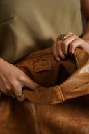 CAMEL SUNDAY MARKET TOTE