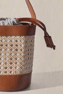 CAMEL TROPICANA BUCKET BAG