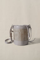 TAUPE TROPICANA BUCKET BAG