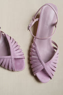 PINK POSITANO HEELS