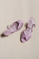 PINK POSITANO HEELS