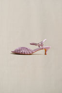 PINK POSITANO HEELS