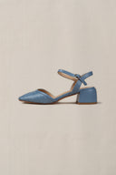 BLUE SANDSTONE HEELS