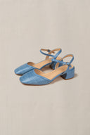 BLUE SANDSTONE HEELS