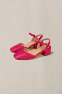 PINK SANDSTONE HEELS