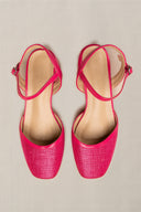 PINK SANDSTONE HEELS