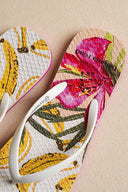 PINK GO BANANAS FLIP FLOPS