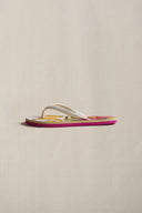 PINK GO BANANAS FLIP FLOPS