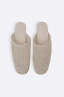 WHITE SOFT BR MULES